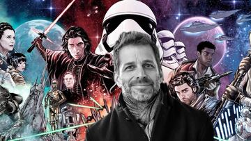 Zack Snyder confirma que estuvo esbozando un spin-off de Star Wars