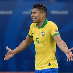 Casemiro y Coutinho, a evitar amarilla para jugar los cuartos