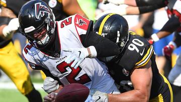 El quarterback de los Falcons tuvo una tarde dif&iacute;cil en Heinz Field y lo resinti&oacute; en la extremidad inferior aunque no ser&aacute; descartado para la Semana 6.