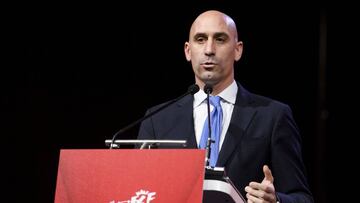 19/12/19 GALA DEL FUTBOL SALA 2019 EN LA CIUDAD DEL FUTBOL DE LAS ROZAS
 LUIS RUBIALES