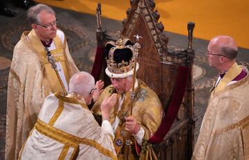 Ceremonia de corronación de Carlos III y Camila