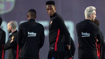 Yerry Mina, jugador del Barcelona