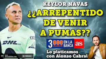 3 En La Banca EN VIVO: ¿Keylor está arrepentido de venir a Pumas?