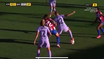 Lo mejor de largo del Atleti - Barça masculino y femenino: la barbaridad de Patri Guijarro