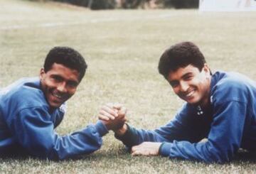 Romario y Bebeto, la dupla goleadora del Mundial 1994