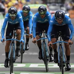 Quintana, Landa y Carapaz, con un pie fuera de Movistar en 2020