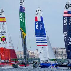 El F50 Victoria, tercero, sueña con la Gran Final del GP de Taranto