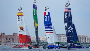 El F50 Victoria, tercero, sueña con la Gran Final del GP de Taranto