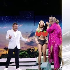 Supervivientes: el top less de Oriana en el plató le quita protagonismo a la tormenta