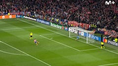 Nadie se percató y fue reveladora: la cara de Julián Alvarez tras su penalti invalidado