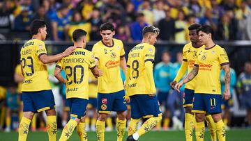during the match between Inter Miami and America as part of the friendly match, at Allegiant Stadium on January 18, 2025 in Las Vegas, Nevada, United States.