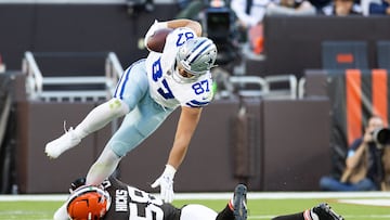 Jake Ferguson es duda para enfrentar a New Orleans Saints