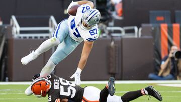Dallas Cowboys tight end Jake Ferguson left the Week 1 game against the Cleveland Browns with a knee injury, but an MRI on Monday provided optimism.