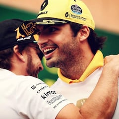 Sainz ocupará el puesto que Alonso deja en McLaren