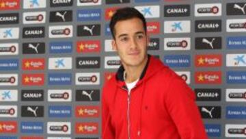 Lucas V&aacute;zquez, jugador del Espanyol.