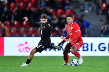 La victoria por más goles de la joven selección georgiana se produjo en un partido amistoso en 2023 ante Tailandia. Ganaron por 8-0, con Giorgi Mikautadze como protagonista al marcar cuatro goles en el encuentro. 