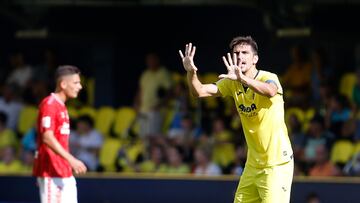 Gerard Moreno, en un partido con el Villarreal.