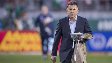 Juan Carlos Osorio tras el partido entre M&eacute;xico vs Islandia 