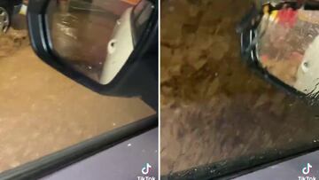 Graba la manera en la que tanta gente ha fallecido por la Dana y él escapó por segundos