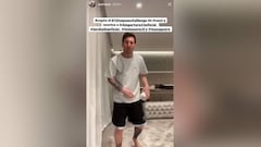 Messi takes coronavirus challenge