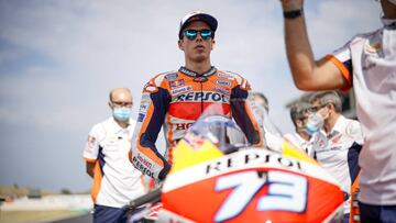 Marquez Alex (esp), Honda RC213V, Repsol Honda Team, portrait during the 2020 MotoGP Gran Premio TISSOT dell&#039;Emilia Romagna e della Riviera di Rimini, San Marino Grand Prix from September 18 to 20, 2020 on the Misano World Circuit Marco Simoncelli, i