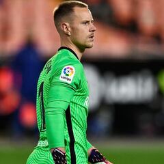 Ter Stegen se encoge