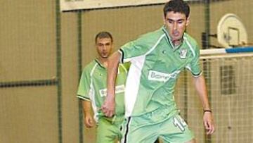 <b>SENSACIONAL. </b>Daniel dio un recital de juego ante los navarros.