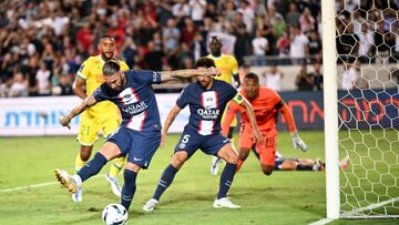 Sergio Ramos y el gol de taco que le hizo al Nantes