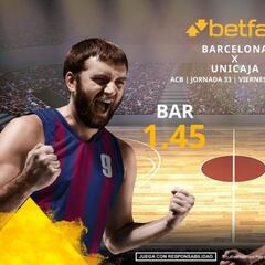 Barça Basket vs. Unicaja Baloncesto: horario, TV, estadísticas, clasificación y pronósticos