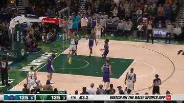 Este final de partido tuvo de todo: espectacular el Giannis vs. Lamelo