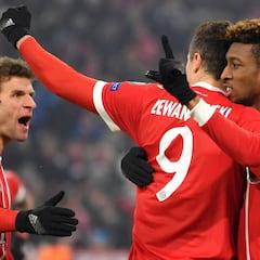 Resumen y goles del Bayern-Besiktas de la Liga de campeones