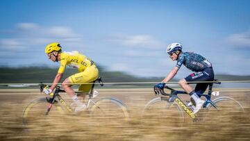 Tour de Francia: ¿Corre el tiempo a favor de Vingegaard y en contra de Pogacar?