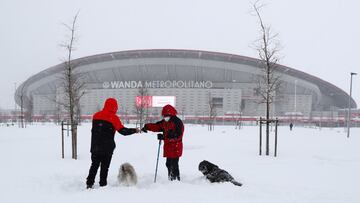 Aspecto exterior del Wanda Metropolitano.