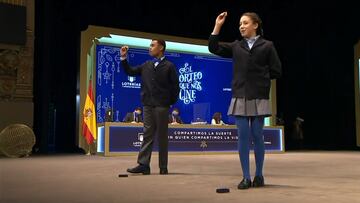 Así se cantó el segundo premio de la Lotería de Navidad