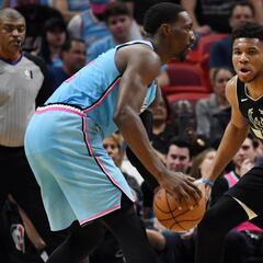 Frenazo a Antetokounmpo en Miami y derrota de los Bucks