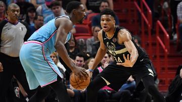 Frenazo a Antetokounmpo en Miami y derrota de los Bucks