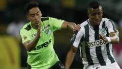 Fabi&aacute;n Sambueza en el juego de vuelta de la final de la Superliga ante Atl&eacute;tico Nacional