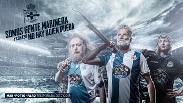 Deportivo elect seafaring theme for new kit launch