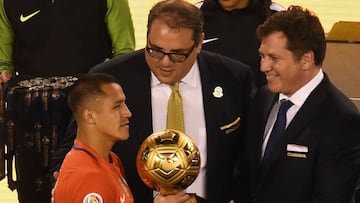 Alexis Sánchez es el cuarto MVP chileno en Copa América