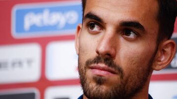 Dani Ceballos of Spain attends during the press conference of Spain Team before the matches against Noruega and Sweden. Ciudad Deportiva in Las Rozas, Madrid, Spain, on october 08, 2019.
 
 
 08/10/2019 ONLY FOR USE IN SPAIN