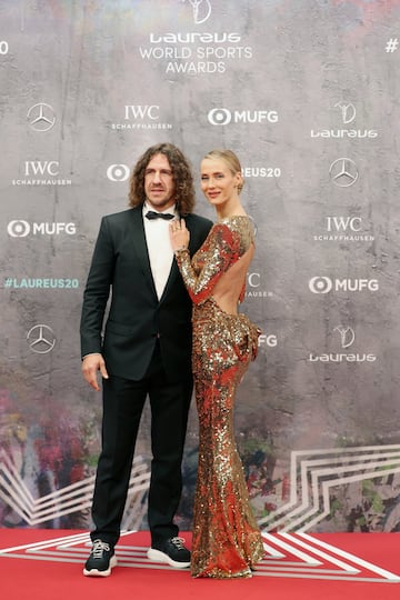 Carles Puyol y Vanessa Lorenzo 