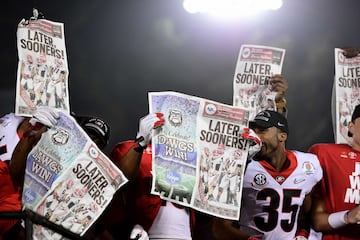 Las mejores imágenes del Rose Bowl y la victoria de Georgia