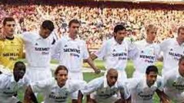 <b>ONCE FIJO.</B> La alineación del Madrid apenas ha sufrido variaciones durante la temporada.