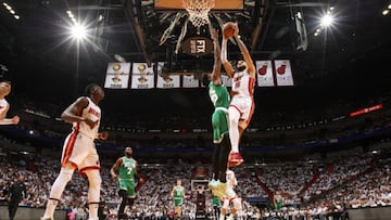 Jimmy Butler drops 41 points as the Miami Heat pulls away in Game 1 victory.