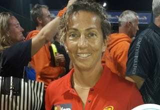 La excapitana de Davis Gala León, campeona del mundo de pádel