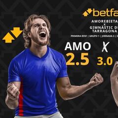 SD Amorebieta vs. Gimnàstic de Tarragona: horario, TV, pronósticos, estadísticas y clasificación