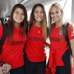 El Atlético viaja a Estados Unidos con Charlyn Corral y Kenti