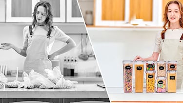Los mejores recipientes de cocina para guardar y conservar tus alimentos en armarios y neveras