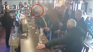 Conor McGregor punches elderly man in head in Dublin pub