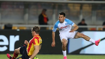 ‘Chucky’ Lozano, titular en una nueva victoria del Napoli